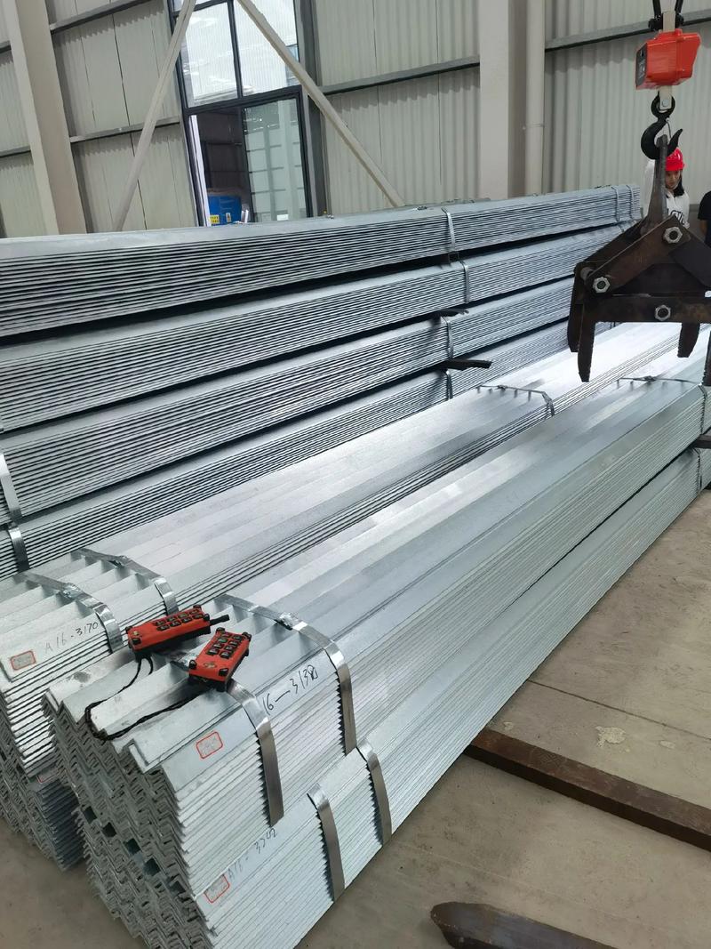 Spot wholesale Q235B equal angle steel Q355B hot rolled angle steel punching curtain corner iron